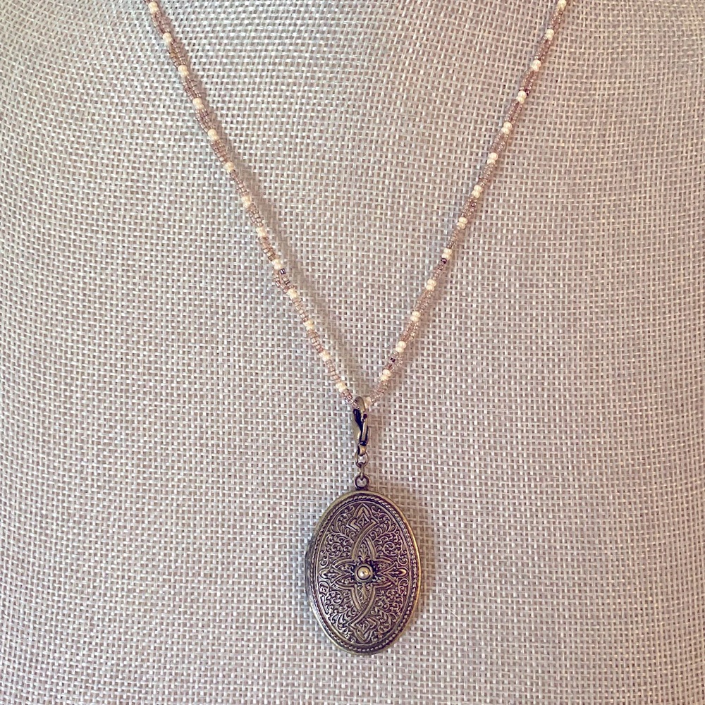 Coldwater Creek Locket Necklace